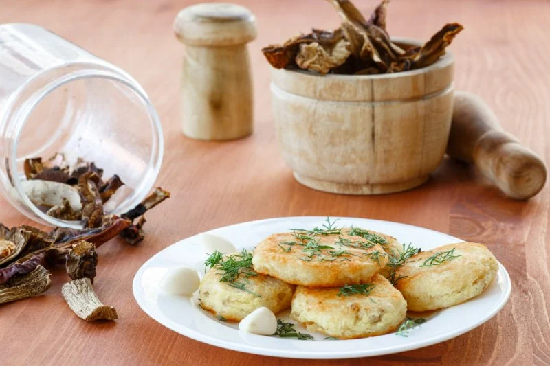 Котлети з грибів