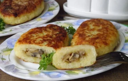 Зрази з грибами