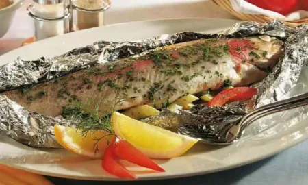 Оселедець запечений у фользі