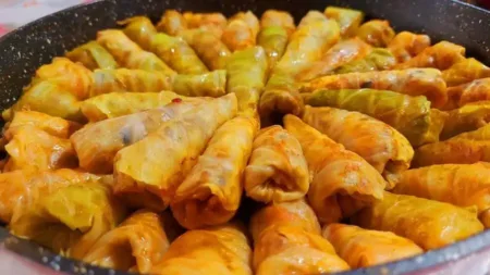 Як приготувати голубці з грибами