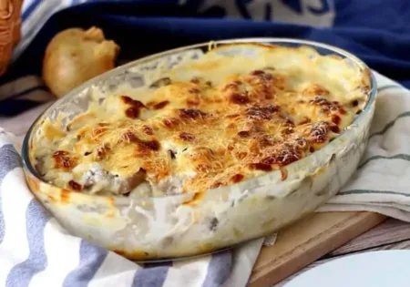 Запіканка з картоплі та риби