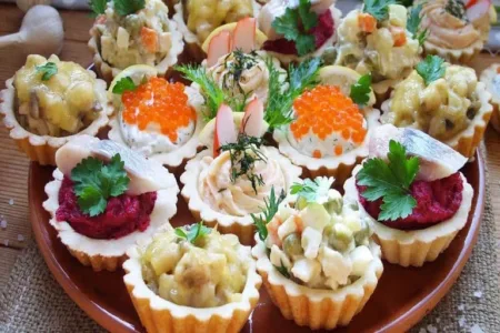 Начинки для тарталеток