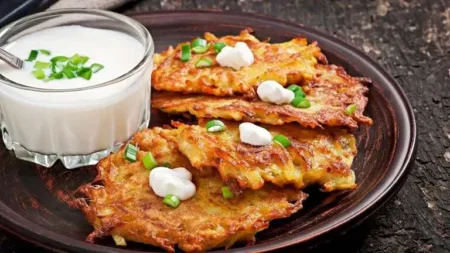 Деруни з картоплі