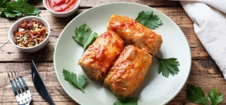 Голубці з картоплею і гречкою