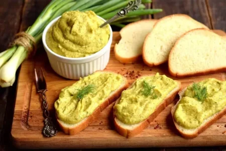 Кабачкова намазка на хліб