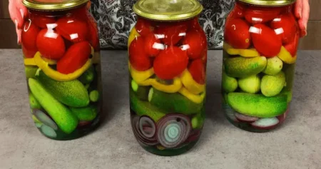 Овочеве асорті на зиму