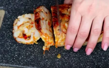 Рулет з меленого сала