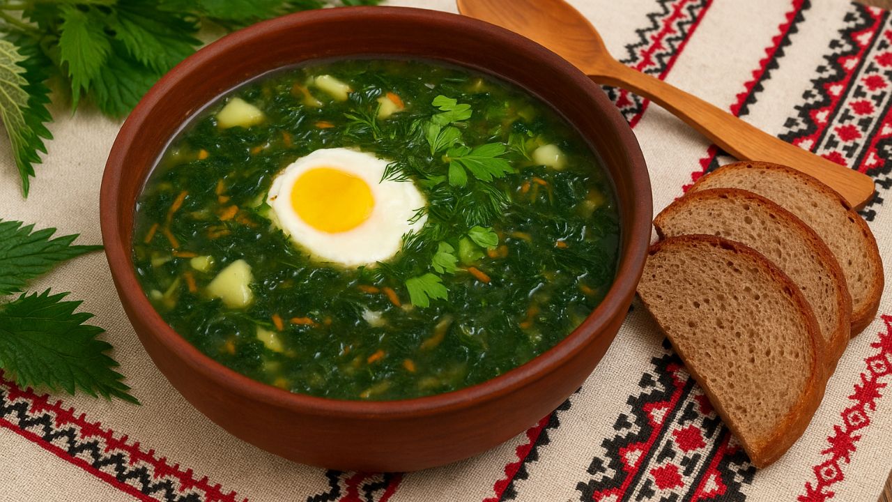 Суп з кропиви