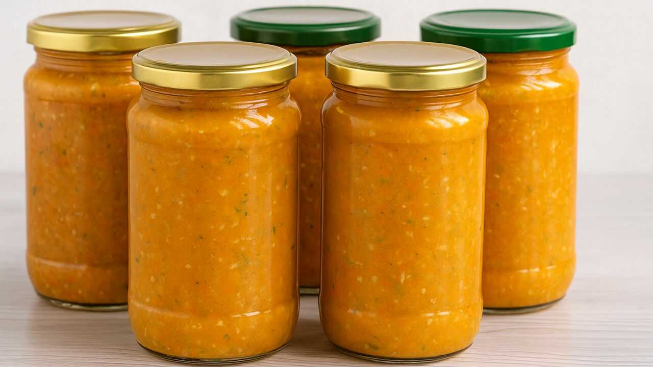 Кабачкова ікра на зиму без стерилізації