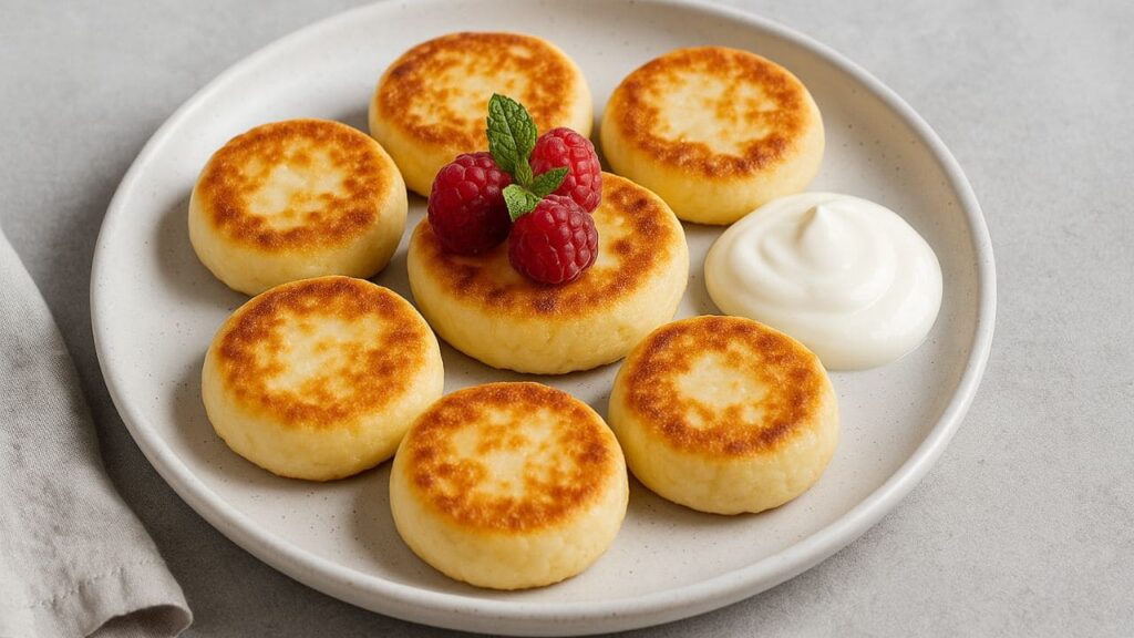 Сирники без манки в духовці