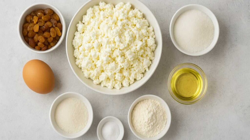 Сирники з родзинками