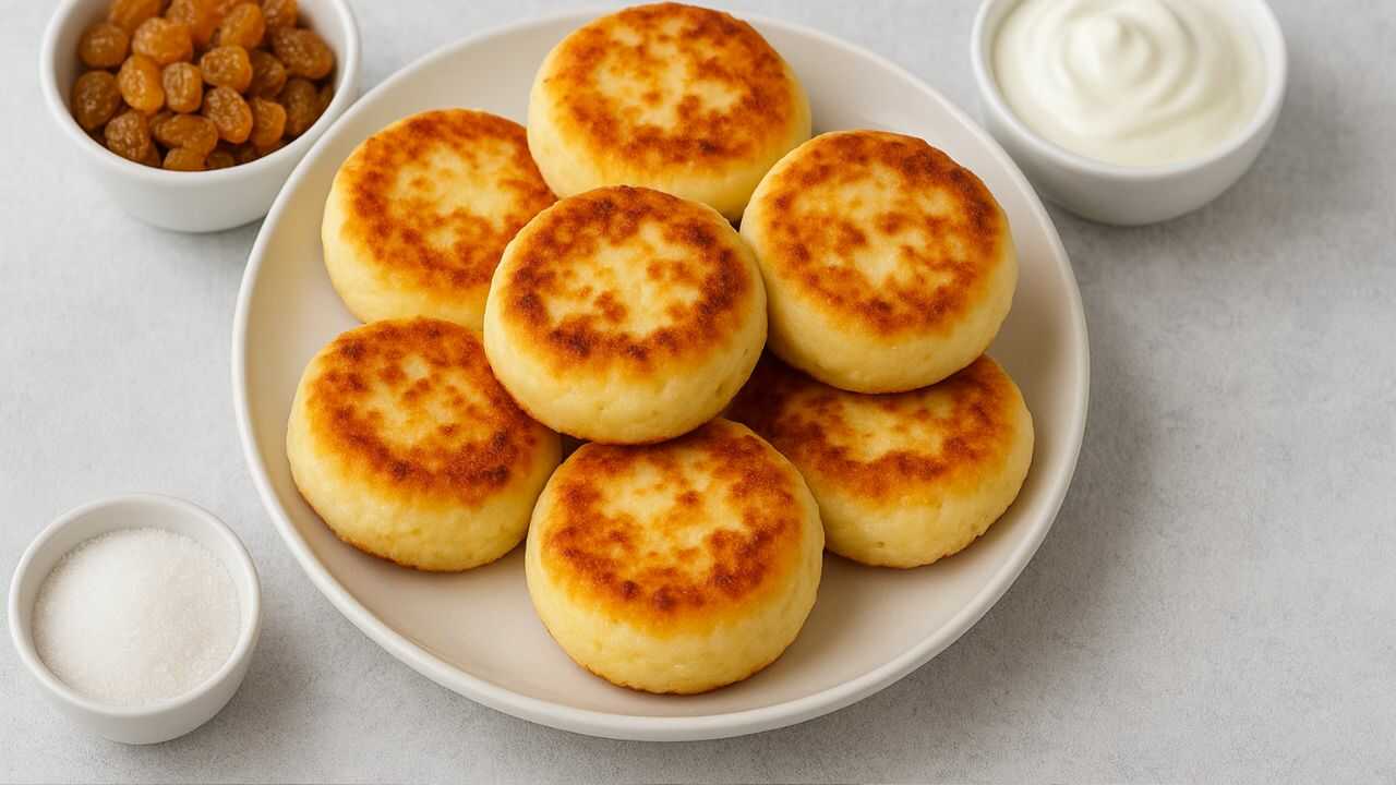 Сирники з родзинками