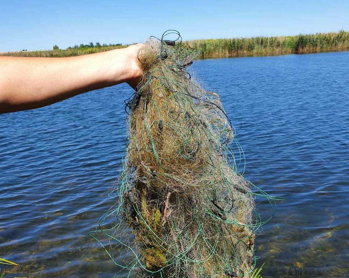 Впіймали інспектора держекоінспекції, який ставив сітки