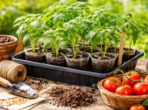 Коли садити розсаду помідорів?